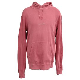 Sudadera Saint Laurent Rive Gauche en algodón rosa Castaño Rosa