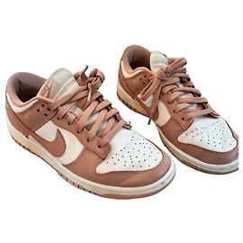Sneakers Nike Dunk Low Rosa e Bianco Rosa Bianco
