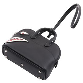 Hermès Hermes Bolide Shark Charm Swift Accessory Black White Red