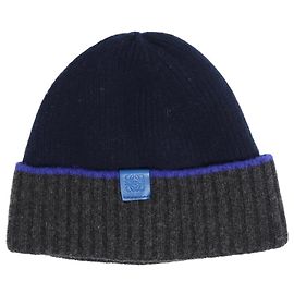 Loewe Blue wool beanie - size OS Blue
