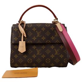 Louis Vuitton Cluny BB Schultertasche Braun