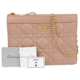 Dior Bolsa transversal Caro Chain Pouch Rosa