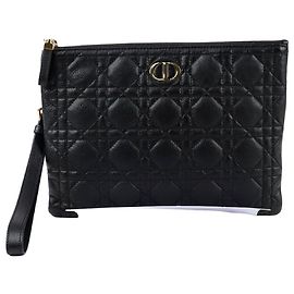 Dior Caro Daily Medium Strap Pouch Black