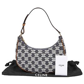 Céline Ava Medium Hobo Shoulder Bag Blue