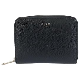 Céline Portafoglio in pelle nera Celine Nero