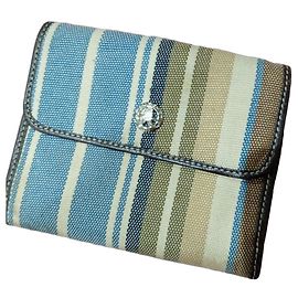 Autre Marque Cartera rayada Pourchet Castaño Multicolor