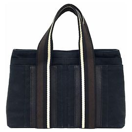Hermès Hermes Troca Horizontal PM Tote Bag Black