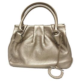 Sac à main Gancini Salvatore Ferragamo Doré