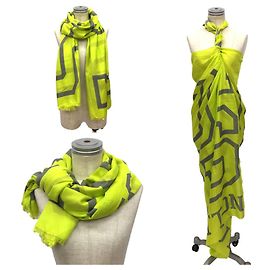 Stola Fluo Giallo Neon Louis Vuitton Giallo