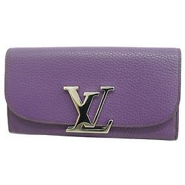 Cartera Larga Vivienne de la Línea Parnassaire de Louis Vuitton Púrpura