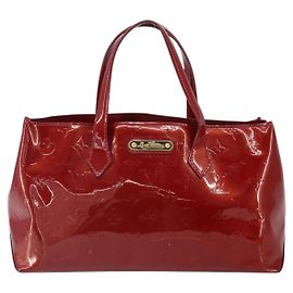 Borsa a mano Wilshire Monogram Vernis PM Louis Vuitton Rosso