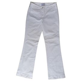 Calça branca Christian Dior Branco