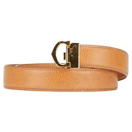 Cinto de couro Must de Cartier Marrom