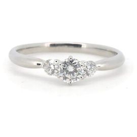 Autre Marque D&D144 PT900 Diamantring Silber