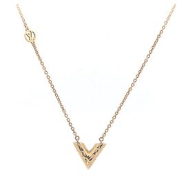 Collier V Essentiel Louis Vuitton Doré