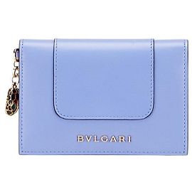 Bulgari Bvlgari Serpenti Forever Leder Kartenetui Pink Lila