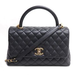 Borsa a spalla Chanel Coco Handle 29 2 in 1 nera Nero