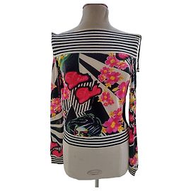 Pull Dior Dolls soie cachemire laine multicolore Multicolore