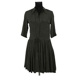 Zadig & Voltaire Vestido caqui Caqui