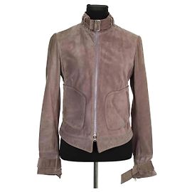 Joseph Braune Wildlederjacke Braun
