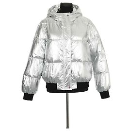 Maje Manteau argenté Argenté