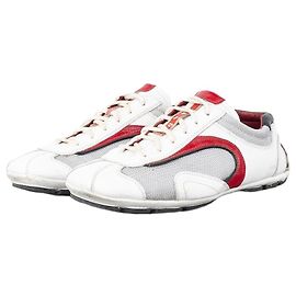 Prada 2000s Monte Carlo Driving Sneakers White