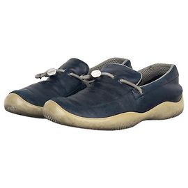 Prada AW99 Vibram Sportliche Slipper Blau
