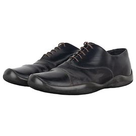 Prada AW99 Vibram Sport Derby Schuhe Braun