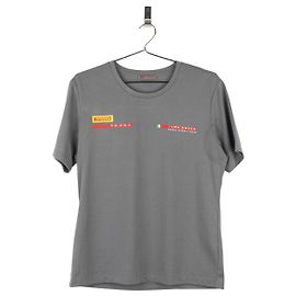 Camiseta Prada Luna Rossa 2024 American Cup Sailing Cinza