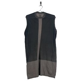 Canotta geometrica 'Strutter' Sample SS09 di Rick Owens Grigio