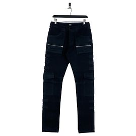 RAF by Raf Simons AW98 'Radioactivity' Multi-Pocket Cargo Pants Black