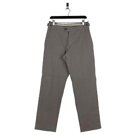 Calças Chino Helmut Lang dos anos 1990 Cinza