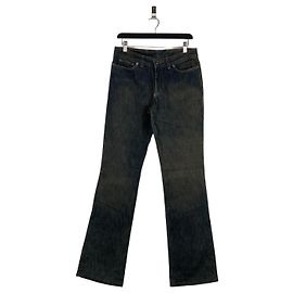 Gucci by Tom Ford SS02 Flared Sanded Bootcut Denim Jeans Blue
