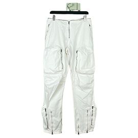 Helmut Lang AW99 3D Taschen Flug Cargo-Hose Weiß