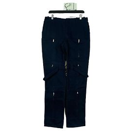Helmut Lang AW99 Multi-Zipper Bondage Flight Cargo Pants Black