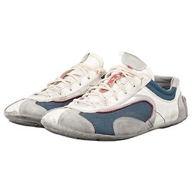 Prada 2000s Monte Carlo Driving Sneakers White