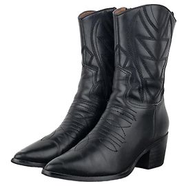 Dior 'Jadior' Star Cowboy-Stiefel Schwarz