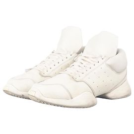 Rick Owens x Adidas SS16 Split-Sole Laufsneaker Weiß