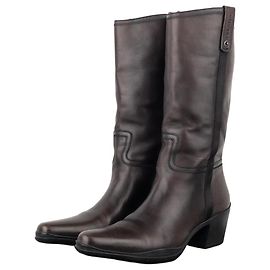 Prada 2000s Knee-High Sports Cowboy Boots Brown