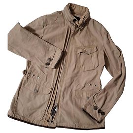 Beige Armani Jeans Jacket Beige