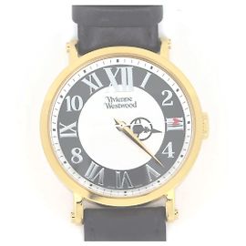 Vivienne Westwood ORB HAND Edelstahl-Uhr Weiß