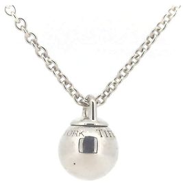 Tiffany & Co Tiffany HardWear Ball Silver Necklace Silvery