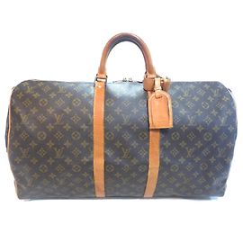 Louis Vuitton Keepall 55 Monograma - MI882 Marrom