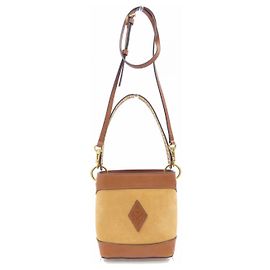 Autre Marque Borsa a spalla in pelle Sandro Marrone