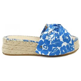 Sandales Kate Spade Blanc Bleu Beige