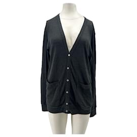 American Apparel Cardigan Grau Grau