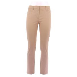 Pantaloni Prada beige in cotone Beige