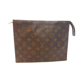 Louis Vuitton Pochette 26 Monogram - 834 Marron