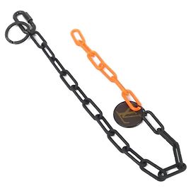 Louis Vuitton Porte-Cles Keychain Wallet Chain Black