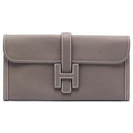 Hermès Jige Elan 29 en Epsom marron Marron Taupe